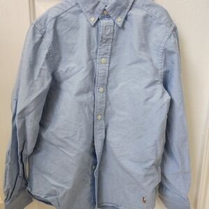 Polo Ralph Lauren Sky Blue Oxford Shirt - Size M/10-12